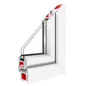 Kunststofffenster 100x100cm